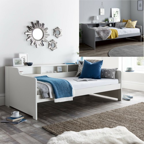 Wood day bed - bed, storage