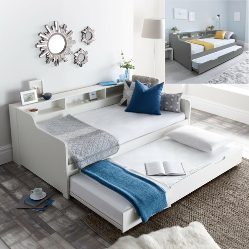 Wood guest bed trundle tyler - guest,