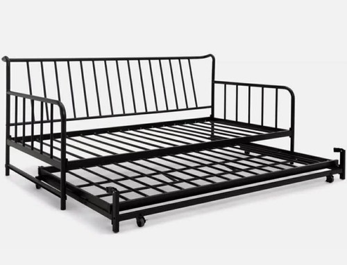 Black day bed with - bed, 2
