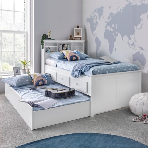 Veera white guest - veera, bed