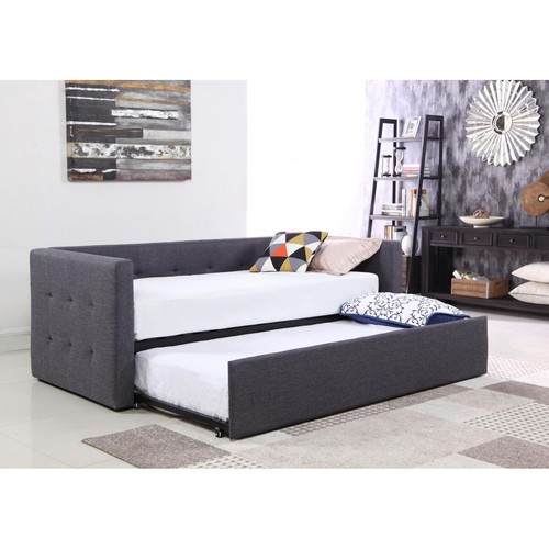Congo day bed - grey, linen