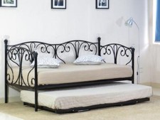 2ft6, 3ft Day Bed with Crystal