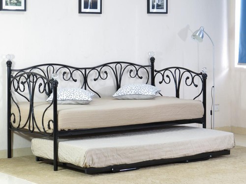 2ft6 3ft day bed with - day, crystal
